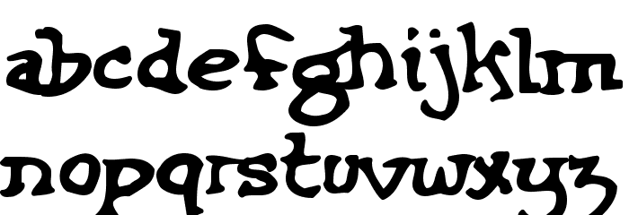 GriffinBold Font LOWERCASE