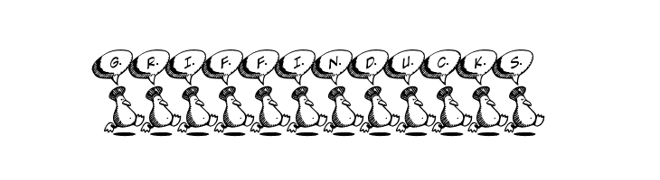 GriffinDucks Font