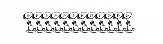 GriffinDucks  Frei Schriftart Herunterladen
