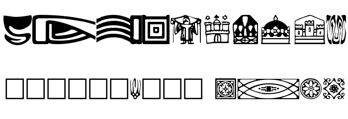 GriffinOne Font OTHER CHARS