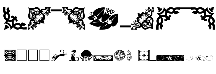 GriffinThree Font OTHER CHARS