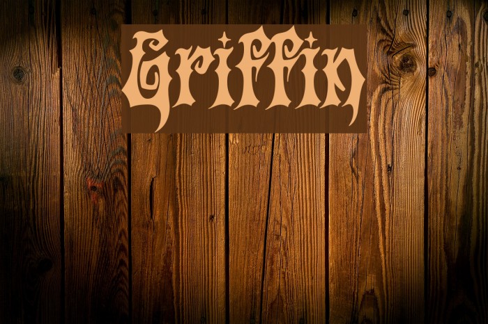 Griffin Font examples