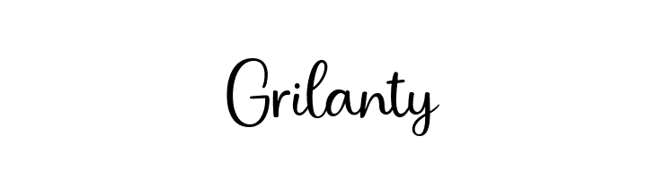 Grilanty  baixar fontes gratis