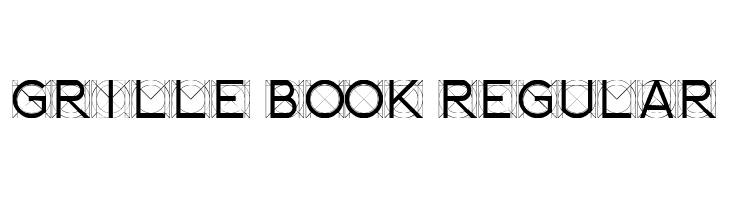 Grille Book Regular  les polices de caractères gratuit tlcharger
