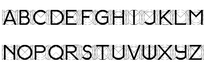 Grille Book Regular Font LOWERCASE