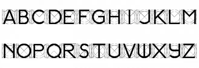 Grille Book Regular Font LOWERCASE