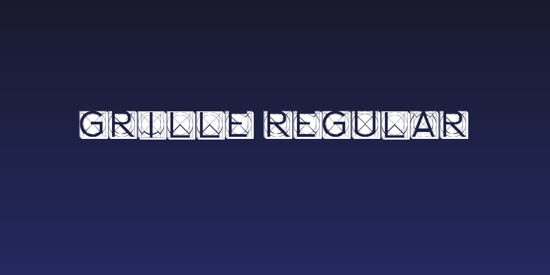 Grille Regular Social Header