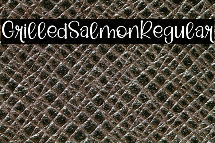 GrilledSalmonRegular Example 1