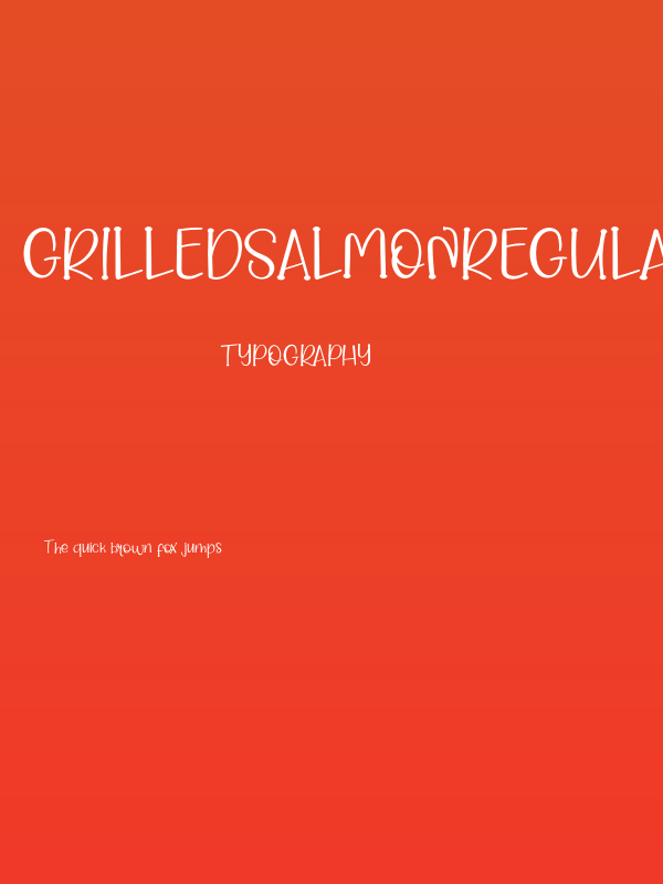 GrilledSalmonRegular Poster