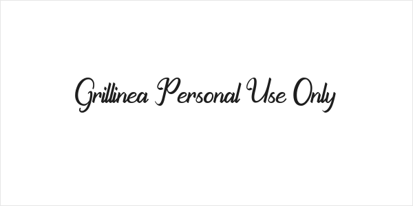 Grillinea Personal Use Only Logo