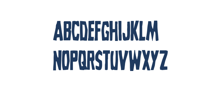 Grim Ghost Condensed Lowercase