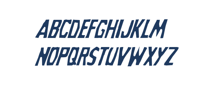 Grim Ghost Light Italic Lowercase