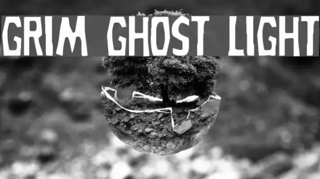 Grim Ghost Light Font examples