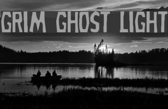 Grim Ghost Light Font examples