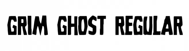 Grim Ghost Regular  Fuentes Gratis Descargar