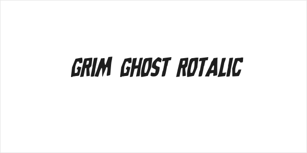 Grim Ghost Rotalic Logo