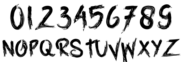 Grim Reaper Font OTHER CHARS