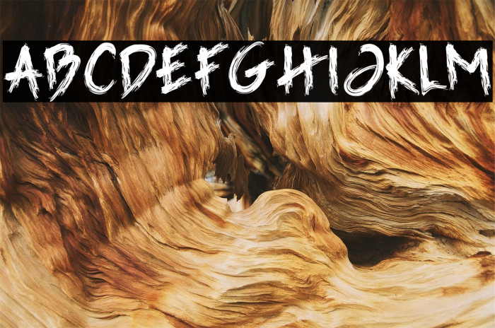 Grim Reaper Font examples