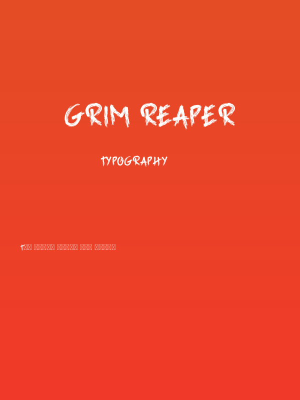 Grim Reaper Poster