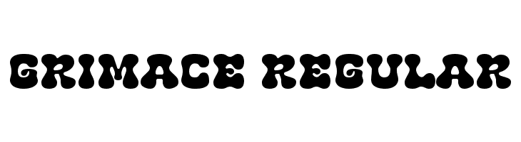 Grimace Regular  Free Fonts Download