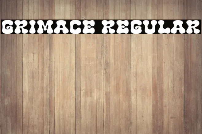 Grimace Regular Example 2