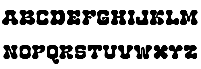 Grimace Regular Font LOWERCASE