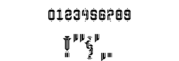 Grimeplex Regular Font OTHER CHARS