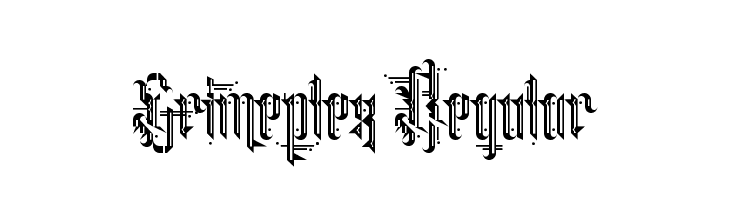 Grimeplex Regular  Fuentes Gratis Descargar