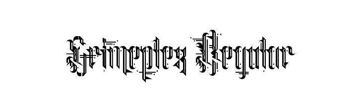 Grimeplex Regular  Frei Schriftart Herunterladen