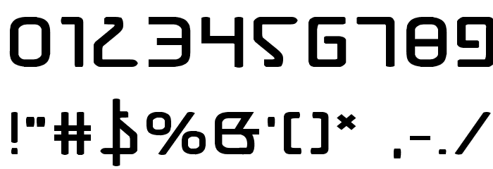 Expanded font