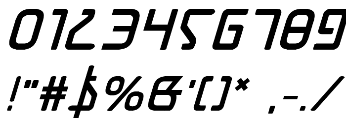 Grimlord Bold Italic Font OTHER CHARS