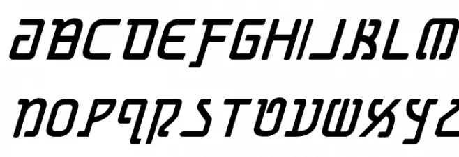 Grimlord Bold Italic Font UPPERCASE