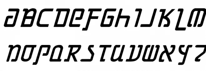 Grimlord Bold Italic Fuentes MINÚSCULAS