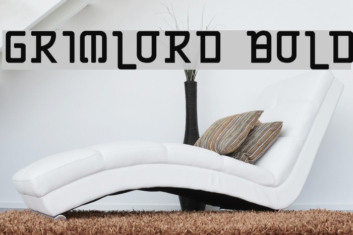 Grimlord Bold Example 2