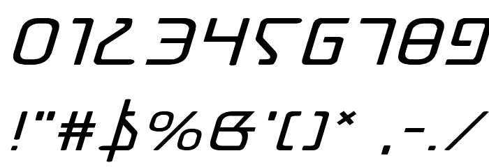 Grimlord Expanded Italic Font OTHER CHARS