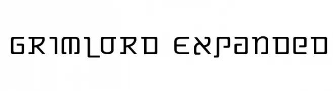 Grimlord Expanded  免费字体下载