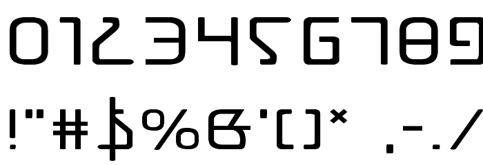 Expanded font