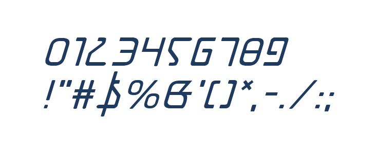 Grimlord Italic Other Characters