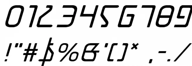 Grimlord Italic Font OTHER CHARS