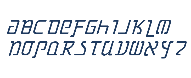 Grimlord Italic Lowercase