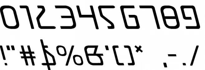 Grimlord Leftalic Font OTHER CHARS