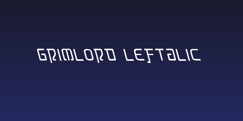 Grimlord Leftalic Social Header