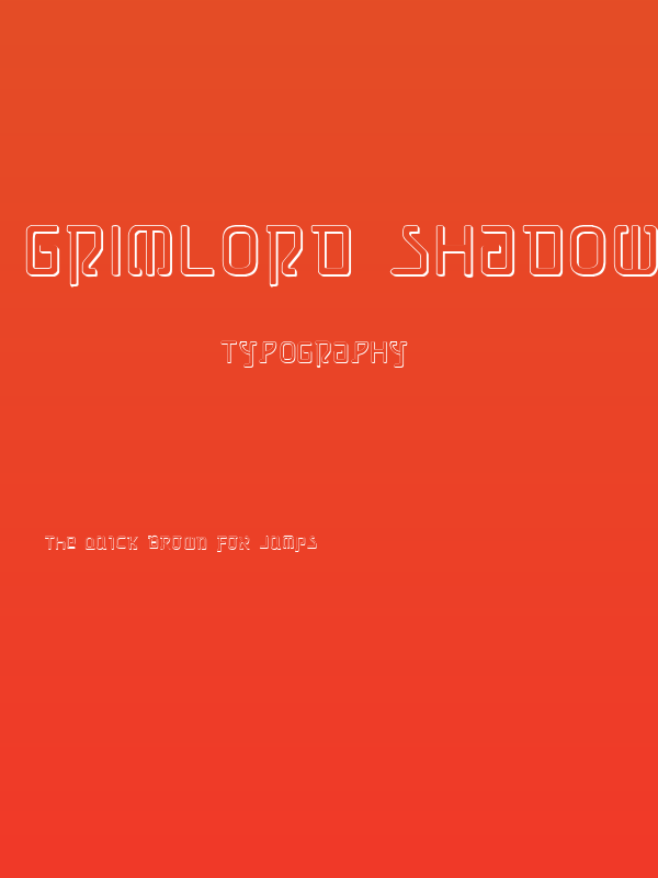 Grimlord Shadow Poster