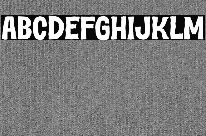 Grimmy Spooky Шрифта examples