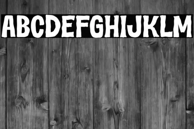 Grimmy Spooky Шрифта examples