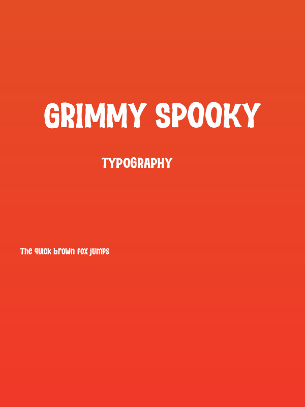 Grimmy Spooky Poster