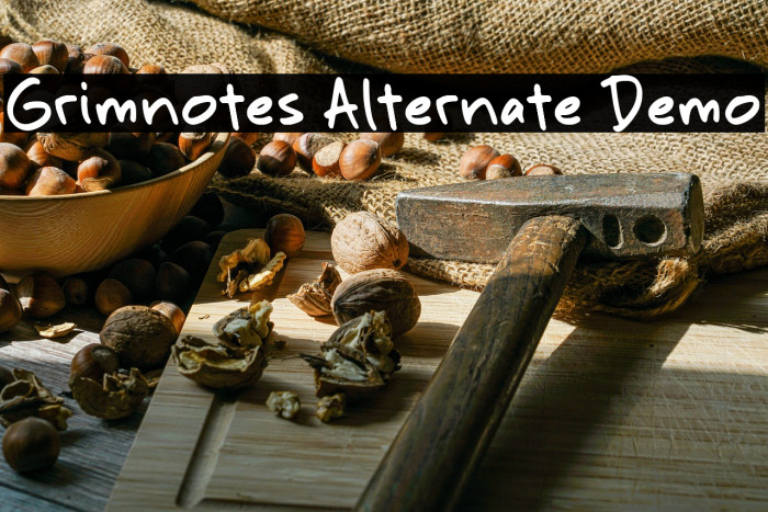 Grimnotes Alternate Demo Example 1