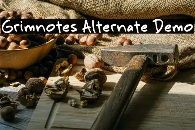 Grimnotes Alternate Demo Example 1