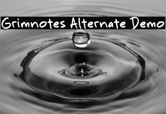 Grimnotes Alternate Demo Example 2