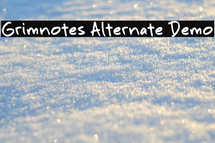 Grimnotes Alternate Demo Example 3